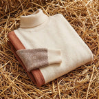 Cotton Turtleneck in Earth Tones