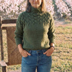 Cotton Cable Knit Turtleneck