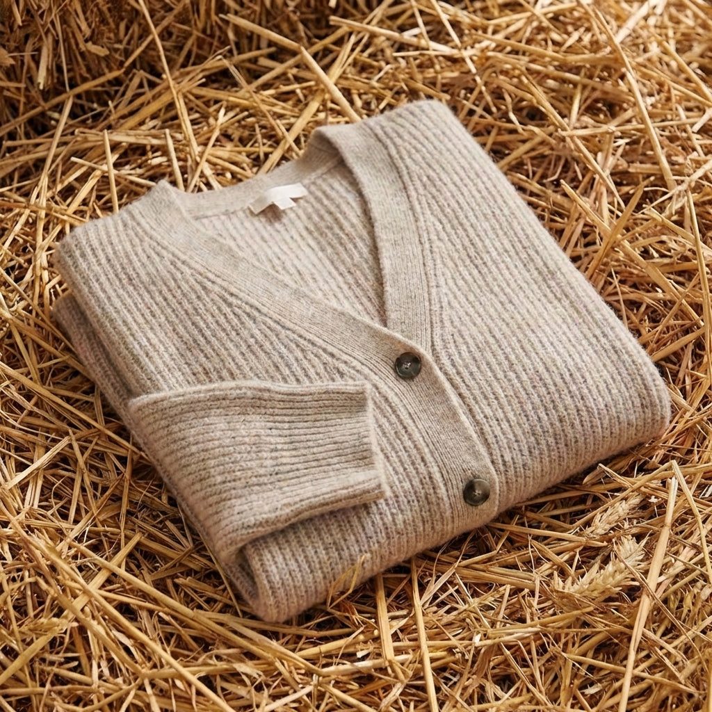 Cotton Longline Button Cardigan