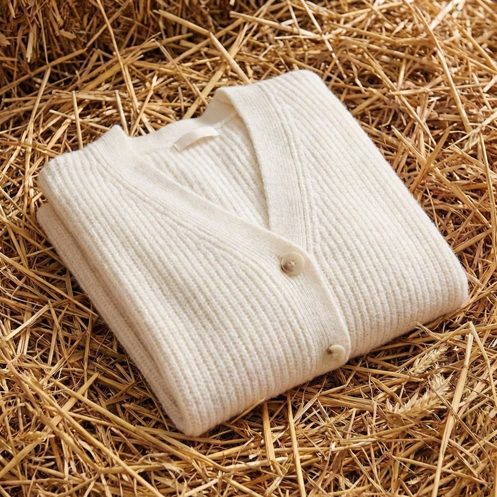 Cotton Longline Button Cardigan